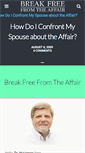 Mobile Screenshot of break-free-from-the-affair.com